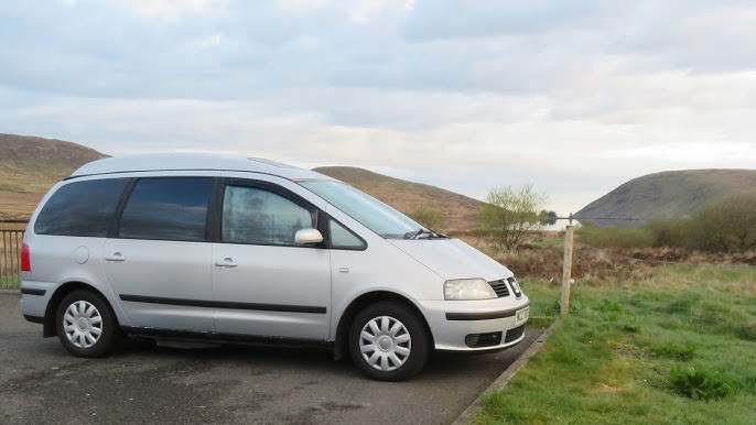 No build Seat Alhambra ( VW Sharan ) simple camper conversion 