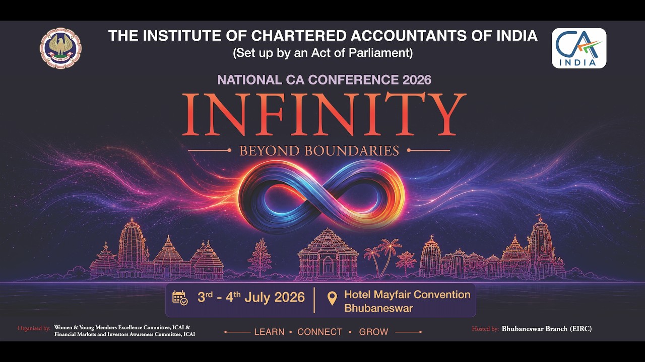 National CA Conference-2026 | Infinity Beyond Boundary | Watch LIVE