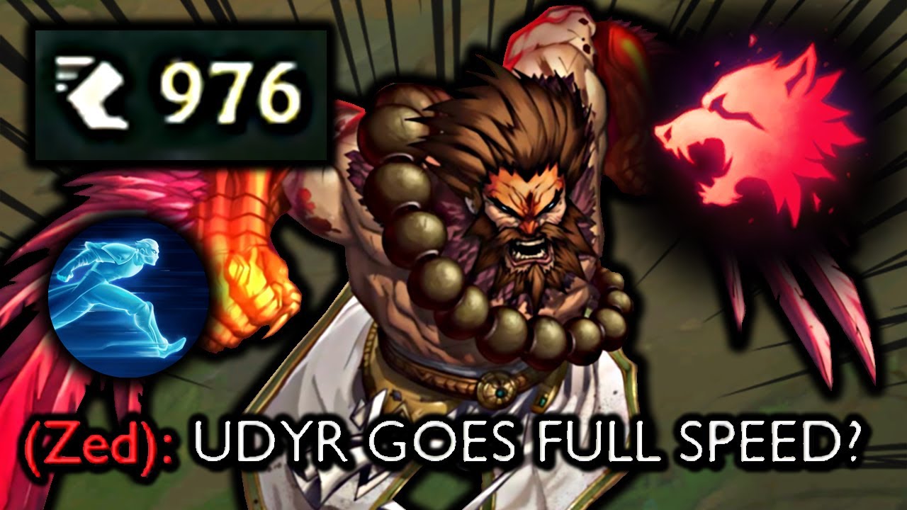 MAXIMUM MOVEMENT SPEED UDYR