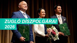 Zugló új díszpolgárait köszöntötték a kerület 91. születésnapján