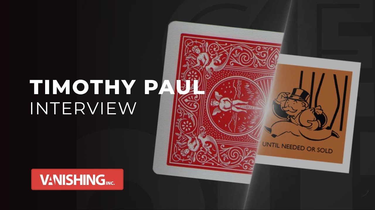 Magician Timothy Paul Talks About How to Get Out of Jail