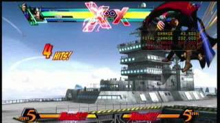 UMVC3 thor easy combo