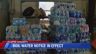 Boil water notice in Floyd after water main break