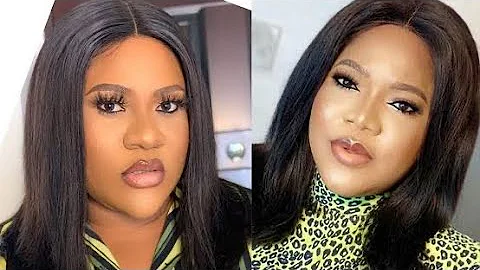 Actress Toyin Abraham, Surprises Nkechi Blessing After The Loss Of Her Mum