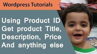 How to get woocommerce product title, description, price etc using Product ID