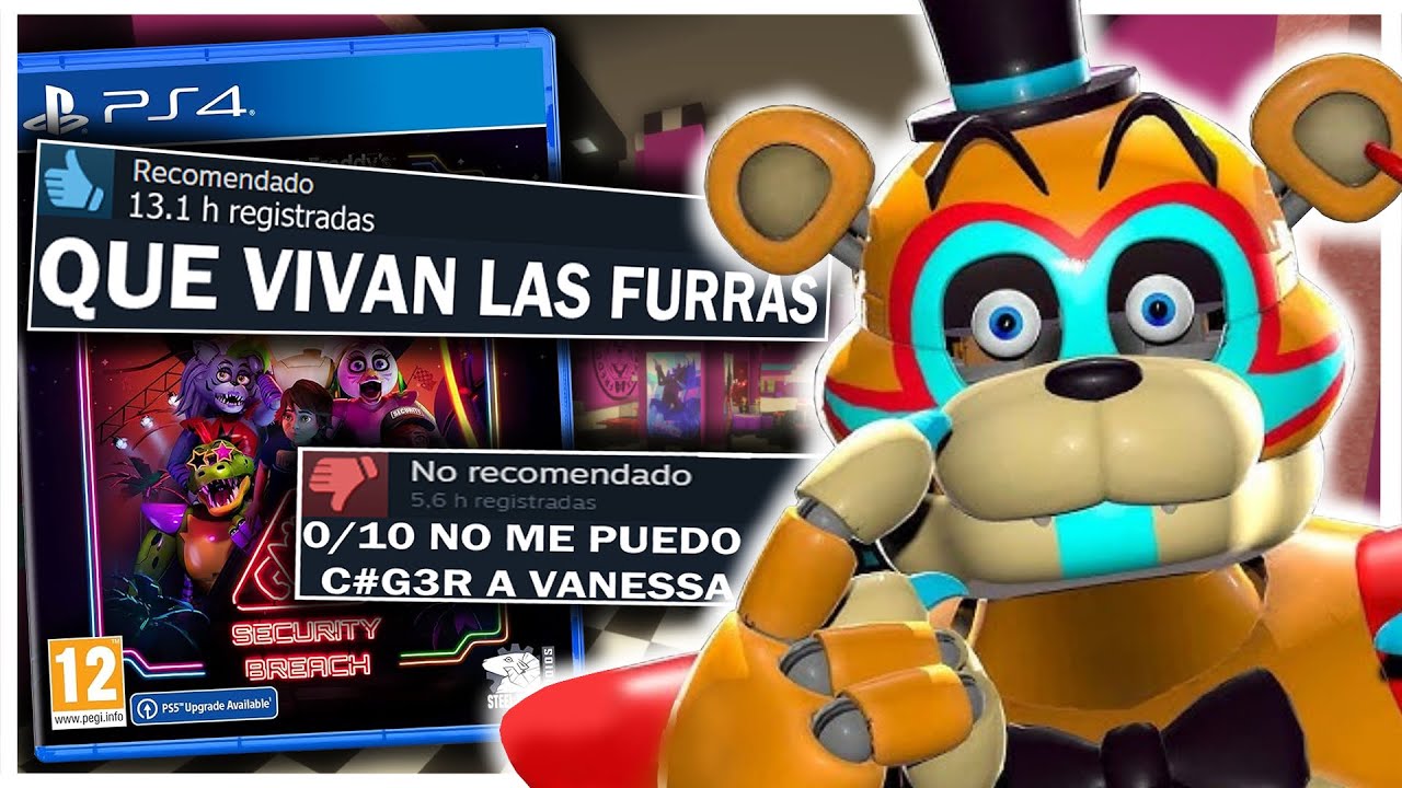 FNAF Security Breach era el JUEGO mas RARO de la saga