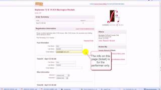 Online Sign Up Walkthrough