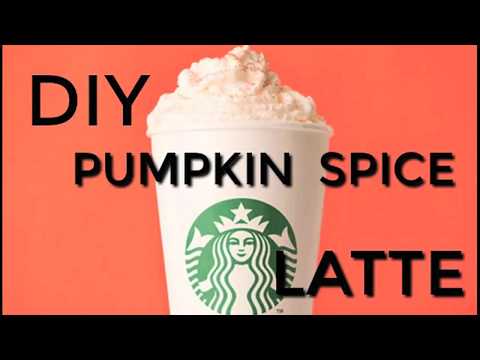 Easy DIY Starbucks Pumpkin Spice Latte