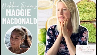 Dietitian Reviews Maggie MacDonald FOOD COMBINING What I Eat In A Day