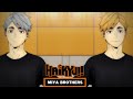 Haikyu!! All apperance scenes of the Miya twins 【S4 Part 1 HD】