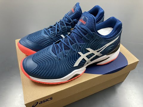 Video Đập Hộp Giày Tennis Asics Court FF 2 Novak Mako Blue... - youtube