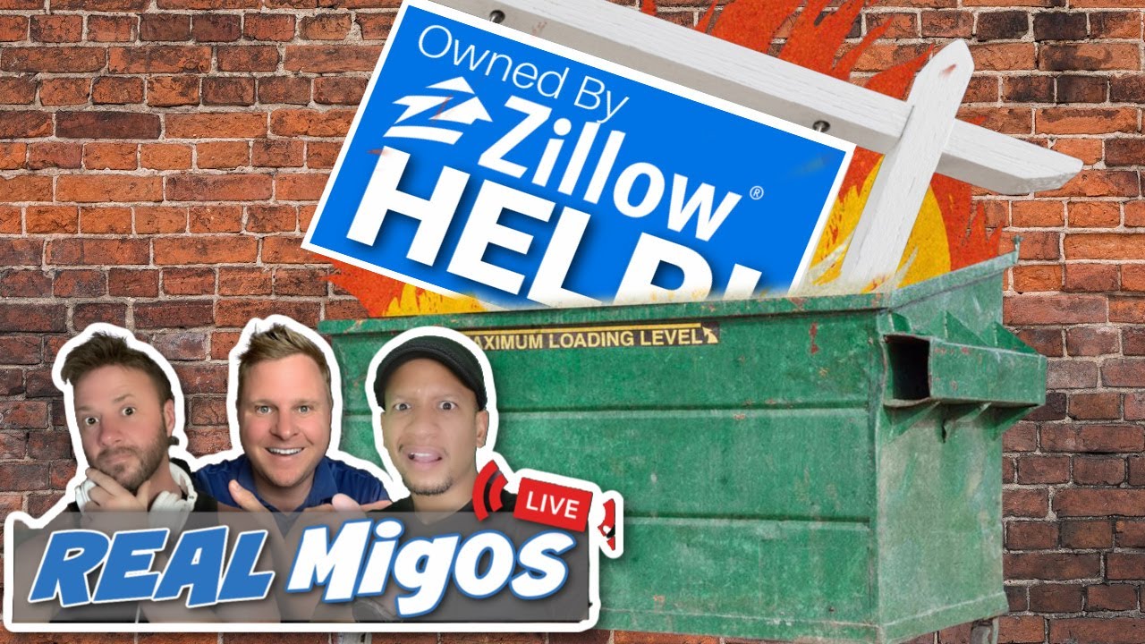 Zillow Falls Face First. REALMigos YouTube