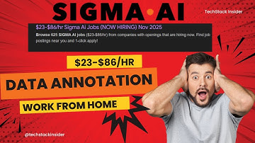 Sigma AI Is Hiring Remote Data Annotators — Earn Up To  $86/Hr  (Global + Africa)