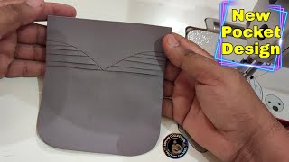 New Pocket Design 2024///How to Make Designer Pocket Design Easiest Way  Step by Step 