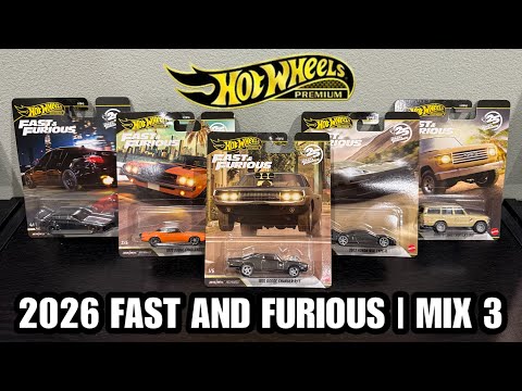 Nitro Unboxing: Hot Wheels 2026 Fast & Furious | Q Case (Mix 3)