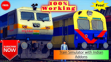 HOW TO DOWNLOAD & INSTALL INDIAN TRAIN SIMULATOR WITH INDIAN TRAIN & ROUTES - 100% WORKING