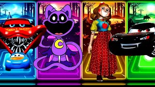 Mcqueeneater VS Catnap Vs Miss Delight Vs lighting McQueen Music Gameplay #mcqueeneater #catnap