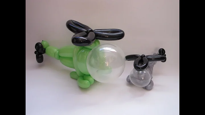 Helicopter Balloon Tutorial - Video 53 - BalloonTube with Graham Lee