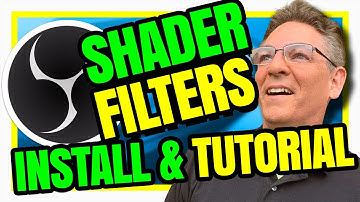 OBS Shaderfilter Plugin - How To Install and Use With Demos - GIVE YOURSELF A DIGITAL SUNBURN