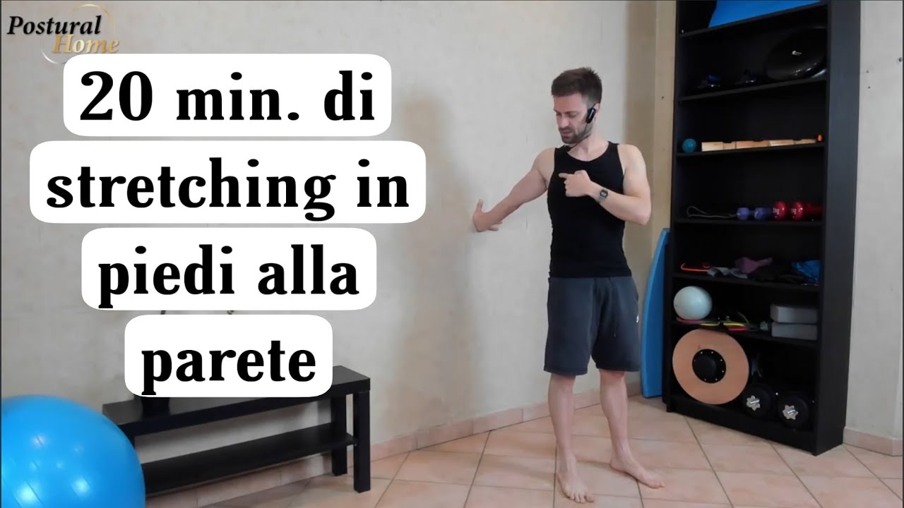 20 MIN. di STRETCHING DA IN PIEDI AL MURO