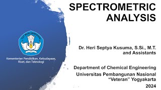 Spectrometric Analysis