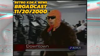 Information Retro KDKA Pittsburgh News Broadcast November 20th 2000 Guide