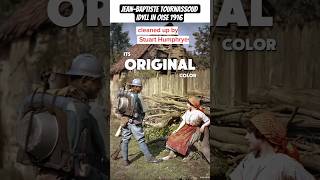 Jean-Baptiste Tournassoud took this 109 year old colour autochrome photo of an Idyll in Oise, 1916