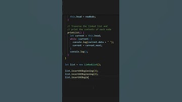 Singly Linked List Insertion in JavaScript