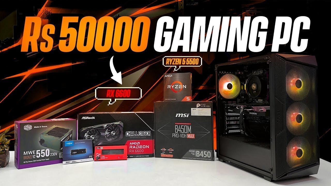 Rs 50000 GAMING PC BUILD UNDER 50K VALUE FOR MONEY GAMING PC BUILD IN