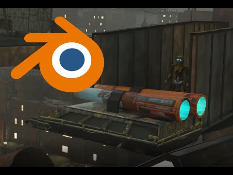 Blender - Tutorial - Speed Art - Future Dystopia
