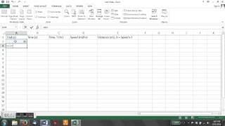 Using Excel for Lab 3 data