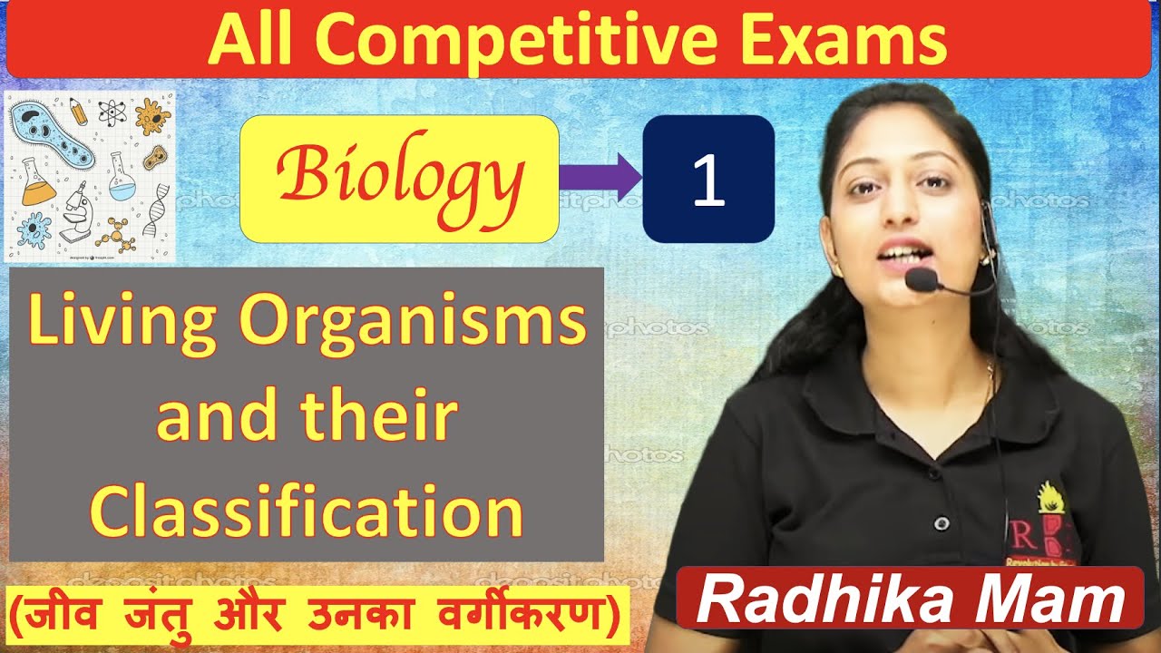 General Science for Competitive exams| Biology Part-1| Living organisms ...