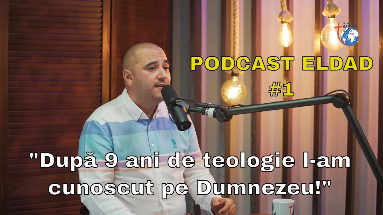 "După 9 ani de teologie ortodoxă l-am cunoscut pe Dumnezeu!" | Răzvan Negru | #1 | Eldad Podcast