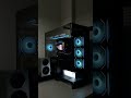 Insane Blue Gaming Setup! 😱💙 #desksetup #cooltechgadgets