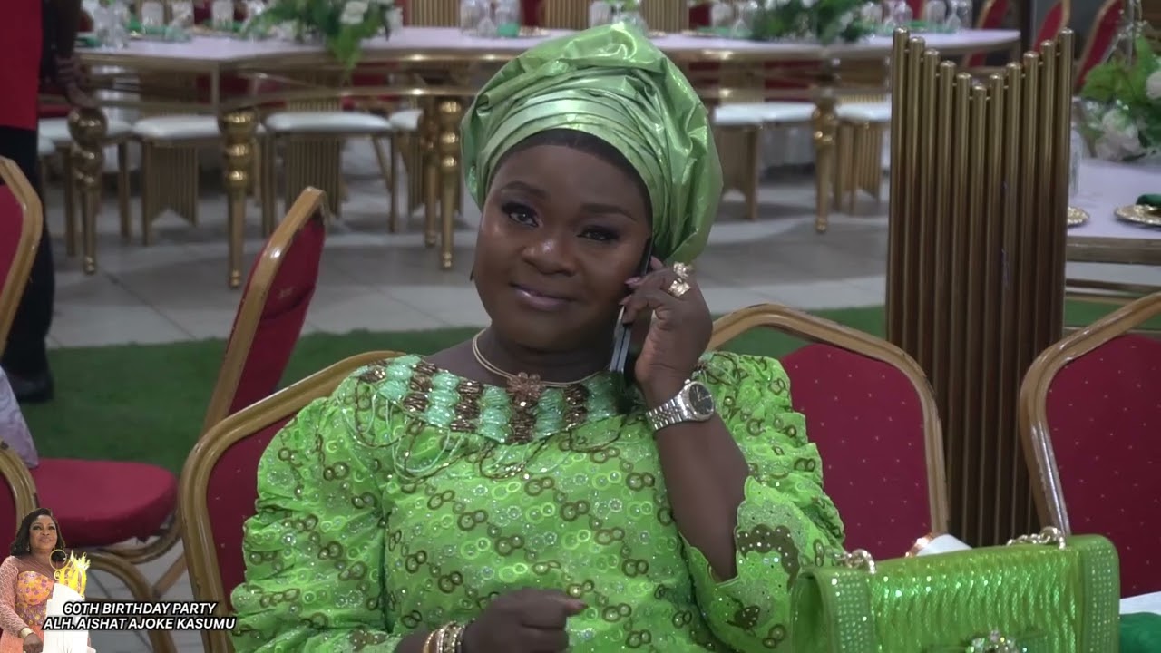 60th birthday party Alhaja Aishat Ajoke kasumu 18/1/2026
