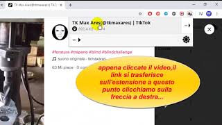 Come scaricare video da TikTok su PC con CHROME screenshot 4