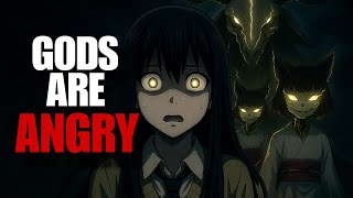 The Shrine Spirits Are Angry Mieruko Chan Anime Episode 10 11 12 Explained in Hindi