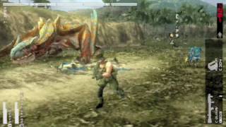 Metal Gear Solid Peace Walker - Tigrex (2 Player CO-OPS)