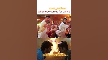 hritik and ntr garri dance matram💥💥💥🥵🥵🤙🤙 #memes #reels #trending #hrithikroshan #ntr #war2 #dance