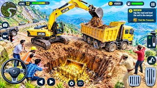 🚧 Building a Brand New Road! 🚜 Heavy Construction Simulator Gameplay screenshot 1