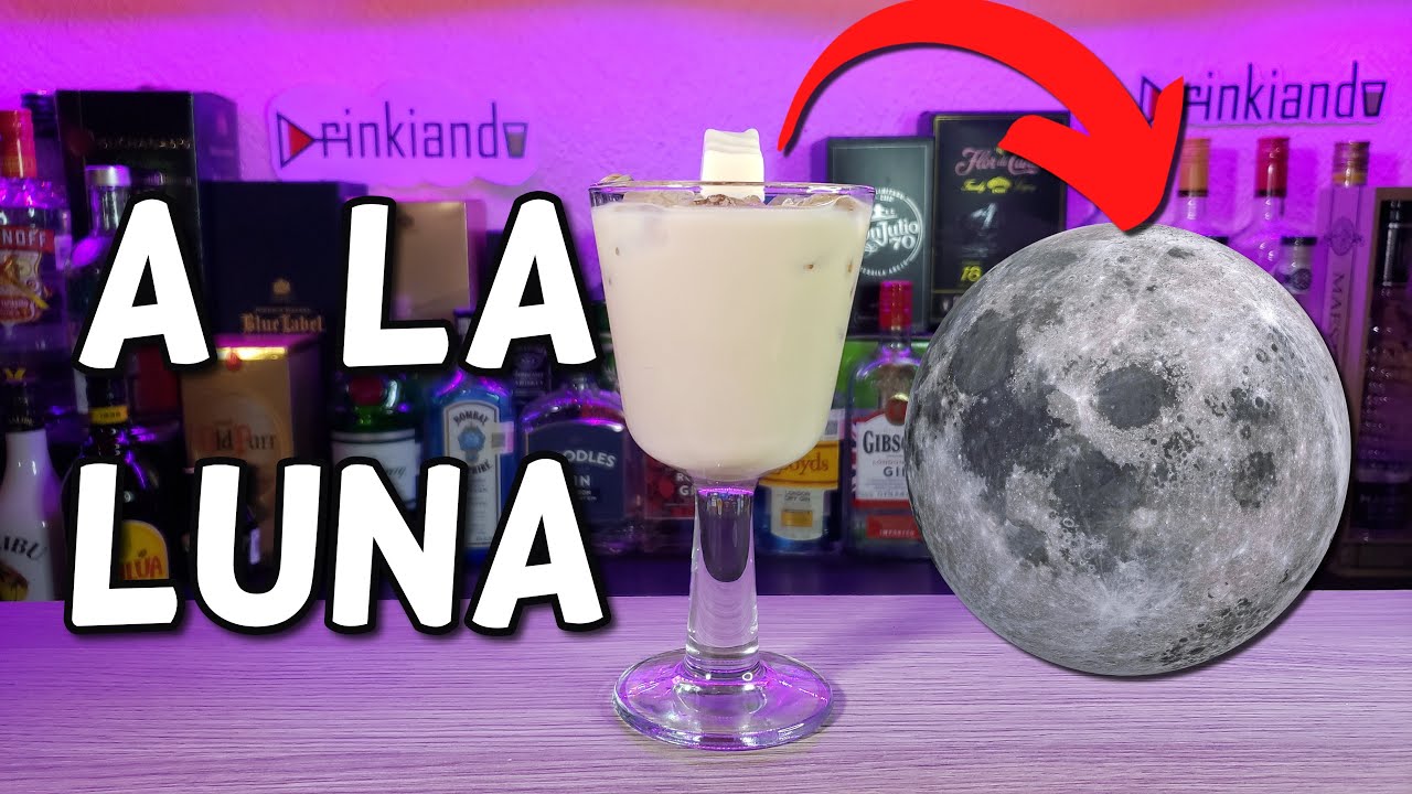 ¿Cómo Preparar El Coctel A La Luna? | Receta Deliciosa [Con Baileys] Drinkiando