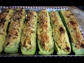 Zucchine Ripiene al Forno SENZA OLIO  SENZA FRIGGERE Ricetta zucchine RIPIENE