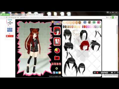 Chơi Game Thời Trang Anime-Game 24H - Youtube