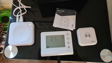 Installing New Hive Hub Replacing Old Hive Hub V5 Original Thermostat
