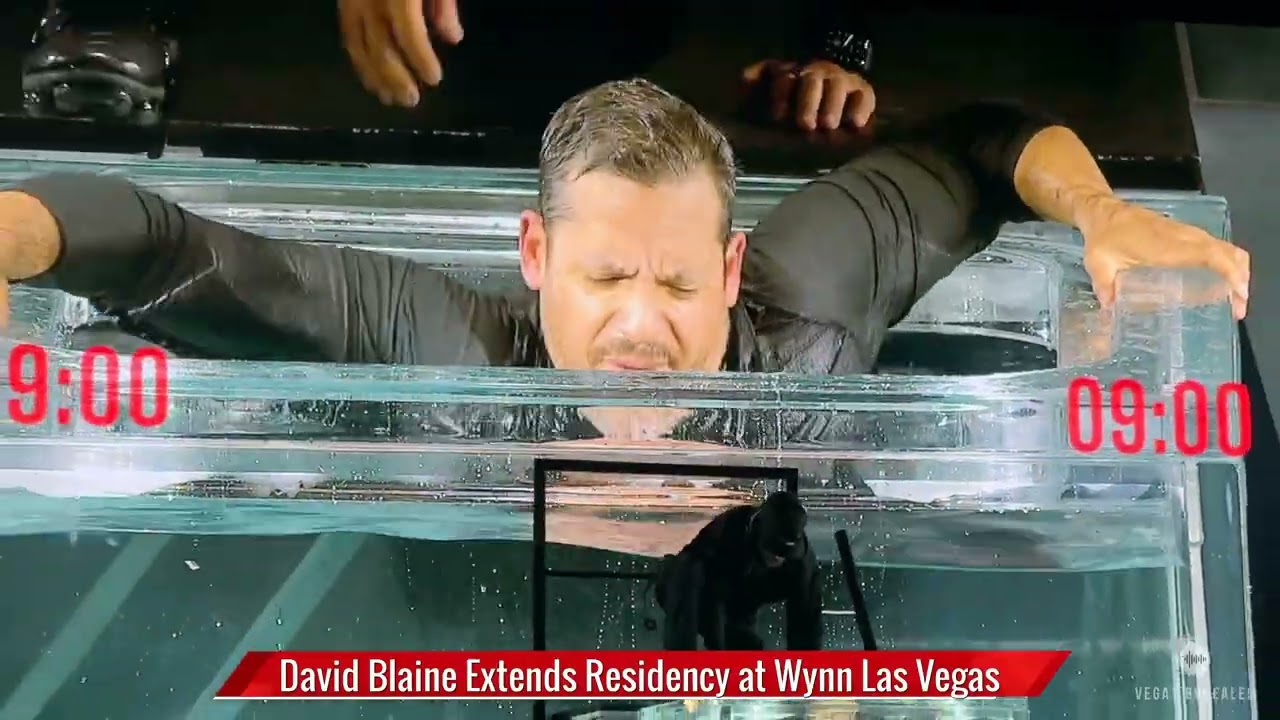 David Blaine in Las Vegas | Inside His Extended Residency at Wynn Encore Theater