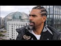 FRUSTRATED DAVID HAYE REVEALS WHY CHISORA MADE DRAMATIC, LATE U-TURN ON WALKING FROM PARKER FIGHT