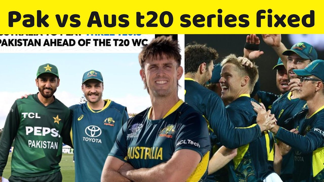 Australia will play with Pakistan 3 t20 match series before t20 world cup 2026 || Mitchell Marsh ||