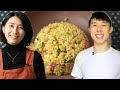 How Rie And Alvin Make Egg Fried Rice At Home 