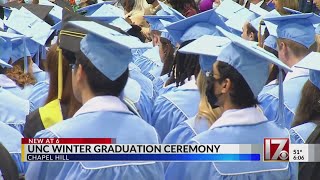 1,000+ graduates celebrate at UNC Winter Commencement