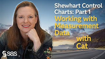SAS Tutorial | Shewhart Control Charts, Part 1, Working with Measurement Data
